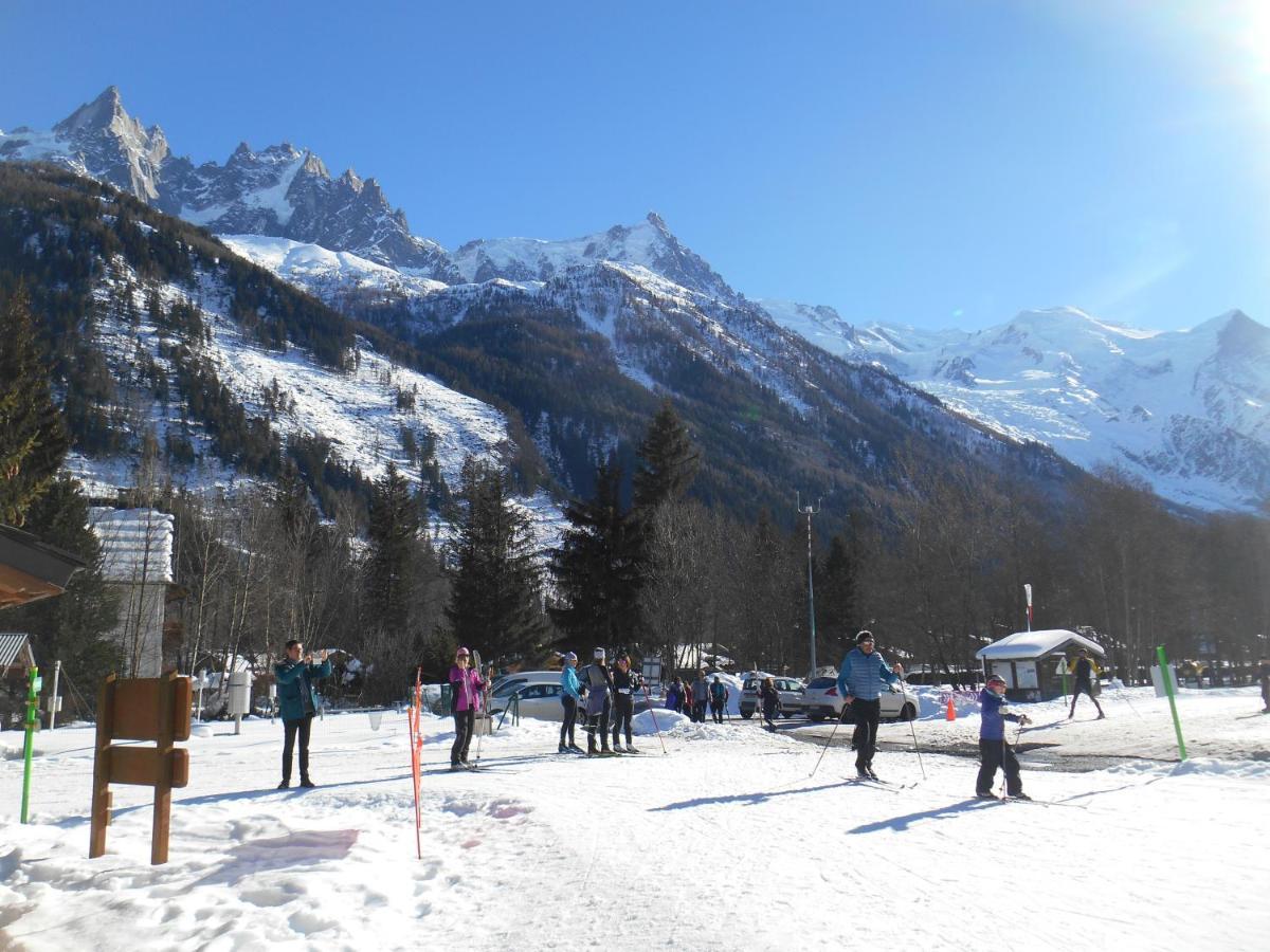 Vue Brevent Sublime En Centre Ville Avec Parking Prive Chamonix Kültér fotó